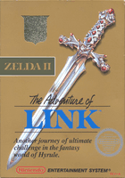 Zelda II: The Adventure of Link box art (NA)