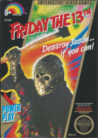 Friday the 13th box art (NA)
