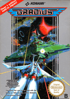 Gradius box art (NA)
