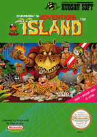 Adventure Island box art (NA)