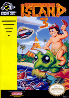 Adventure Island III box art (NA)