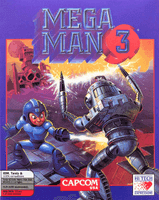 Mega Man 3 box art (NA)