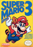 Super Mario Bros. 3 box art (NA)